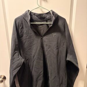 Tesla Charcoal Quarter-Zip Pullover